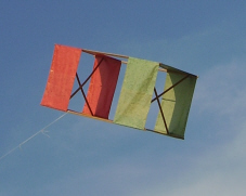 Clayton in his patent: "My invention is an improvement of what is known as the 'Hargrave' kite, as invented and used by Lawrence Hargrave, of New South Wales."